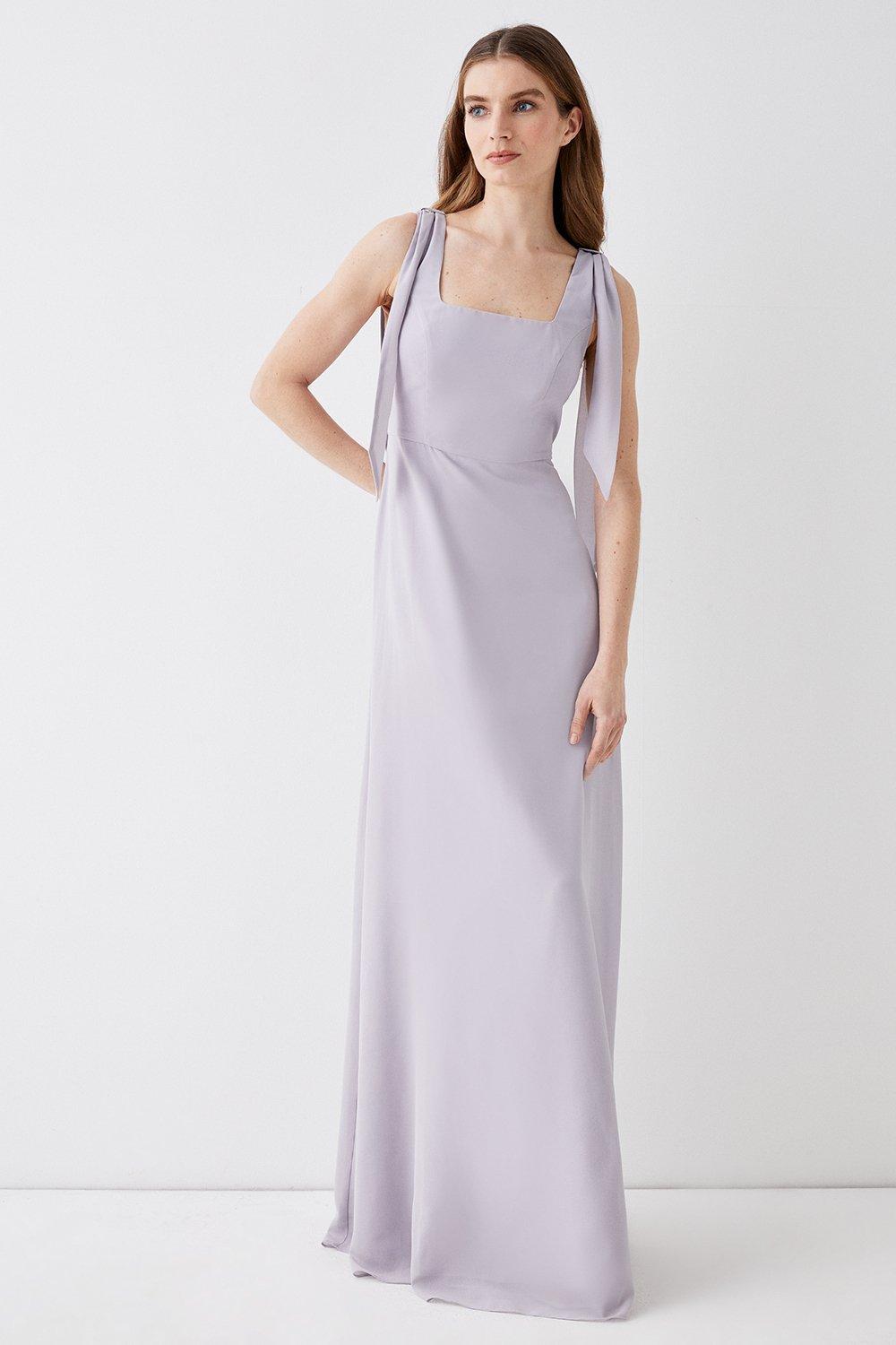 Dorothy perkins clearance grey bridesmaid dress